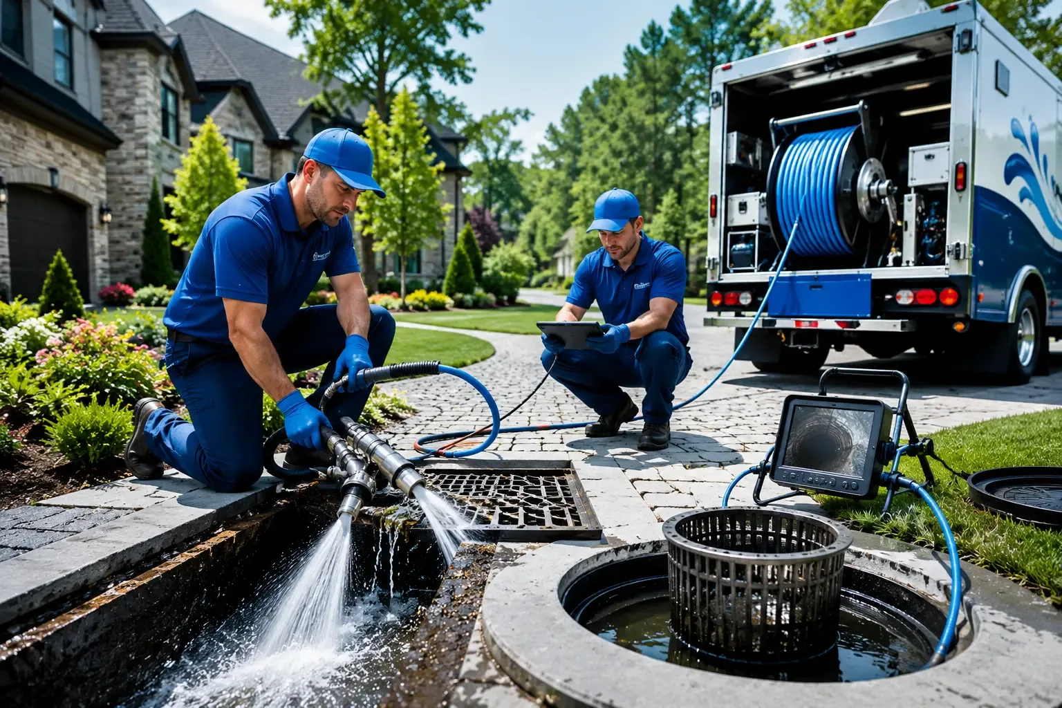 Local outdoor drain cleaning professionals in Winthrop, MA